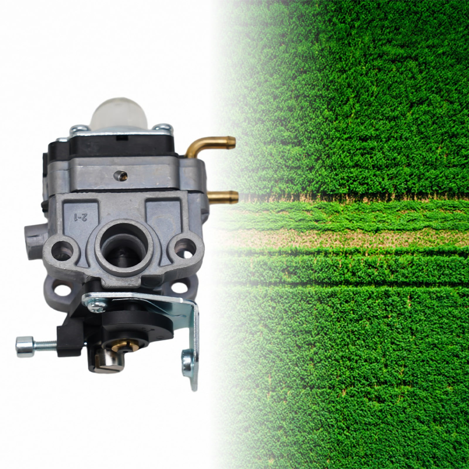 Wuweikeji 2 pcs 4 Cycle Lawn Mower Carburetor Replacement Part for Models 154.74098, 154.74094, 154.74092 - Compatible with 31cc/26.5cc Trimmers & Blowers