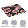 thumbnail image 4 of XMXT Microfiber Drying Mat for Kitchen Counter, Pink Cartoon Lipstick Absorbent Dish Drying Mats for Sink Dishes Rack Pad, 16 x 18 inches, 4 of 9
