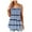 Light Blue womens tank tops, variant on up to 60% off Gifts Usmixi Womens Tank Tops Beach Fashion Plus Size Flowy Pleated Strap Camisole Shirts Summer Trendy Striped Print Crewneck Sleeveless Shirts Blouse Blue l