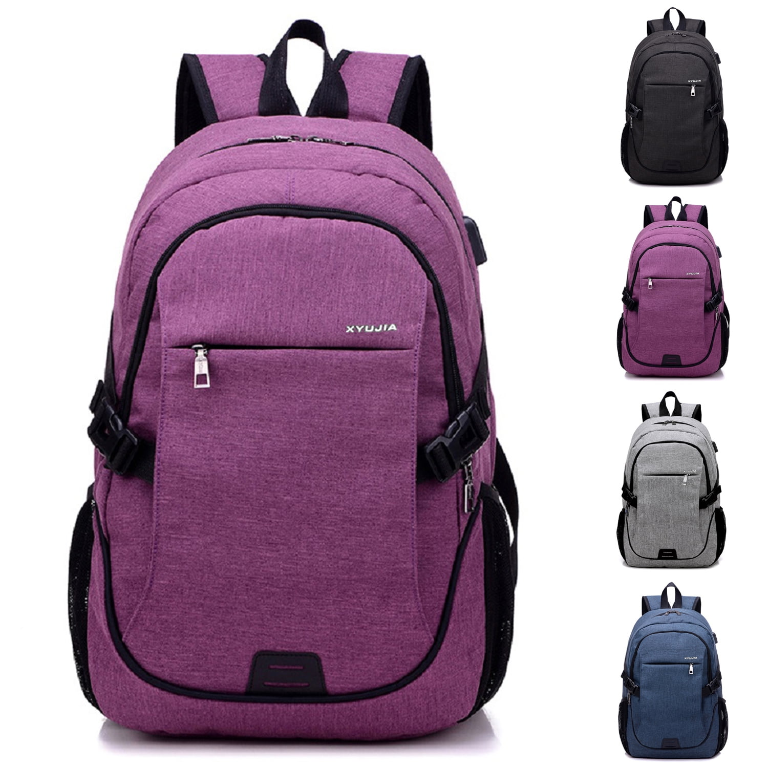 Source High Quality Custom Wholesale Laptop Backpack Anti-theft School Bag  Backpack Zipper Bag Waterproof Bag Fashion Polyester Male on m.