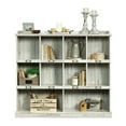 Sauder Barrister Lane Storage Bookcase, White Plank Finish