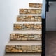 thumbnail image 2 of Generic Adhesivos decorativos 3D para escaleras SP-T010 - diseño piedra (18x100cm, 13 piezas), fáciles de aplicar y reposicionar, material PVC duradero, ideal para renovar tu hogar., 2 of 7