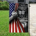 thumbnail image 5 of One Nation Under God Flags, Jesus Flags, Christian Gifts - American Flags Decorative Outdoor House Flags - Outdoor Flag Banners for Outside - 29.5\" x 39.5\, 5 of 8