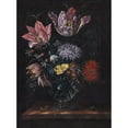 thumbnail image 3 of Jacob Marrel 11x14 Black Modern Framed Museum Art Print Titled - A Glass Vase with Flowers (1666 - 1670), 3 of 5