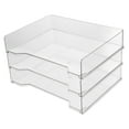 thumbnail image 5 of OUNONA  3 Pcs Shelving Paper Holder for Desk Document Storage Container, 5 of 8
