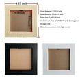 thumbnail image 5 of KYAIGUO Square Photo Frame Hanging in the Indoor Wall Frame Can Freely Replace the Photo Home Decorations(Black), 5 of 7
