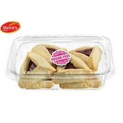 Low Carb Sugar Free Cookies | Diabetic Cookies for Adults | Hamentaschen Cookies | Sugar Free Cookies with Strawberry Filling | 6 Gourmet Cookies Included | 7 oz | Stern’s Bakery