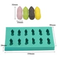 thumbnail image 4 of Tizuqe Peanut Silicone Mold Fondant Cake Border Mould Chocolate Mould Cake Decorating Tools Kitchen Baking Accessories, 4 of 5