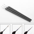 thumbnail image 4 of UDIYO 3Pcs Dotting Painting Drawing UV Gel Liner Polish Brush Tool Nail Art Pen Set, 4 of 5