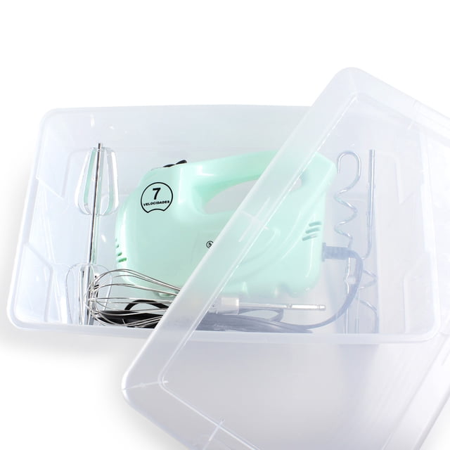 BATIDORA DE MANO 7 VELOCIDADES BOSSTECH M4 CON CONTENEDOR BOSSTECH BSED-M4-VM