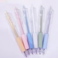 thumbnail image 3 of amdohai Gel Ink Pens, Retractable, with Refillable, Fine Point, 0.5mm, Black Ink, 6 Count, 3 of 8