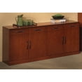 thumbnail image 2 of s Mayline orrento Froted Gla Door Buffet Cabinet 72"W x 22"D x 36"H, 4 Door, 2 of 2
