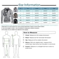 thumbnail image 4 of Awdenio Mens Sweatshirt Classic Plain Knitted Sweater 1/2 Zip Up Lightweight Drawstring Pullover Hoodie, 4 of 4