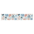 thumbnail image 4 of MKHERT Marine Life Shells Table Runner for Kitchen Wedding Party Home Decor 14x72 inch, 4 of 4