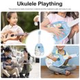 thumbnail image 2 of Mini Guitar Children Played Ukulele Early Musical Learning Toy Plastic Instrument, 2 of 9