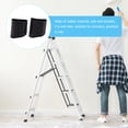 thumbnail image 4 of 4pcs Ladder Foot Covers Rubber Pads for Telescoping Ladders, 4 of 9
