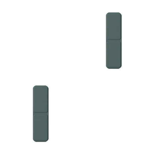 Sidaley Soporte de teléfono Soporte de teléfono móvil plegable Soporte de de palo trasero Soporte de teléfono inteligente portátil Verde oscuro 2Conjunto