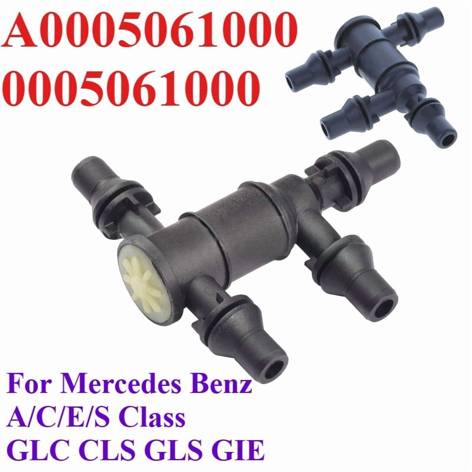 Shut Off Valve For Mercedes Benz A/C/E/S Class GLC CLS GLS GIE Water Hose Connector,Heater Control Valve