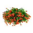 thumbnail image 2 of 12 paquetes flores artificiales Baoblaze Naranja 35 cm flores de seda, 2 of 8