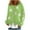 Mint Green, variant on Cute Sweaters For Women Y2K Floral Print Knit Cardigan Sweaters Long Sleeve V Neck Button Down Aesthetic Sweater Vintage Aesthetic 90S Outerwear Tops