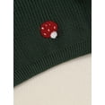 thumbnail image 7 of FEORJGP Little Girl Boy Thick Cozy Sweaters 0-3T Toddler Baby Long Sleeves Knitted Pullovers Casual Mushroom Embroidery Jumpers Infant Newborn Chunky  Warm Tops Daily Clothes for Fall Winter, 7 of 7