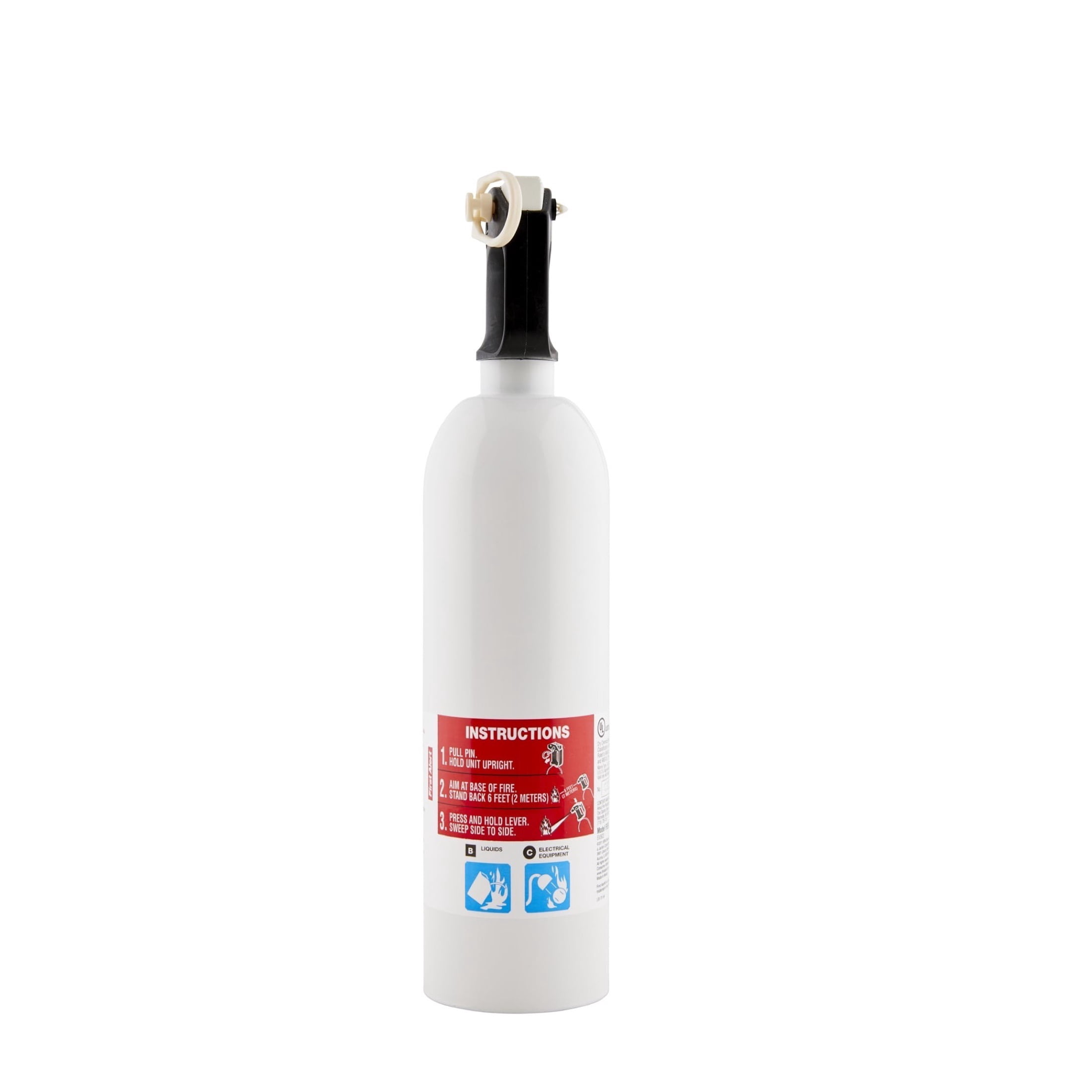 First Alert 8-C Fire Extinguishers, White, 2.8 lb
