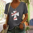 thumbnail image 2 of Camiseta sin mangas con cuello en V y estampado informal elegante para mujer OAVQHLG3B Store lin121212, 2 of 5
