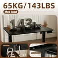 thumbnail image 5 of Ergomaker Electric Standing Desk，43" x 23.6" Height Adjustable Desk with Memory Preset for Adult,Black, 5 of 9