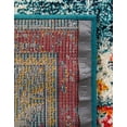 thumbnail image 7 of Unique Loom Penrose Collection Area Rug - Alexis (2' 2" x 3' Rectangle Blue/Gray), 7 of 7