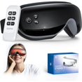 thumbnail image 1 of LZHF Eye Massager, Eyeris1 Eye Massager FSA HSA with Heat & Remote, Compression, Sleep Eye Mask for Eye Relax, Migraine Relief, Reduce Eye Strain, Improve Sleep, Birthday Gifts for Women Men, 1 of 5