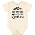 thumbnail image 3 of Inktastic My Mema Loves Me Girls Girls Baby Bodysuit, 3 of 5