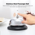thumbnail image 4 of Call Bell Base antideslizante de acero inoxidable de 3,3 pulgadas para hoteles, escuelas, restaurantes, 4 of 8