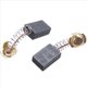 thumbnail image 5 of 100 Piezas 17 X 13 X 7 mm Motor de Herramienta Eléctrica Cepillo de Carbón 999038 para Negro + + Plata, 5 of 5