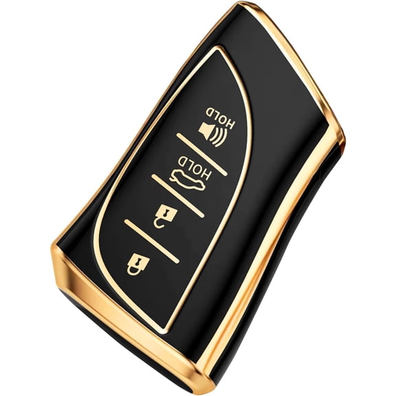 Key Fob Cover Compatible with Fit for Lexus RX ES UX NX GX IS LS Keychain Case Holder Protector,1,Size B