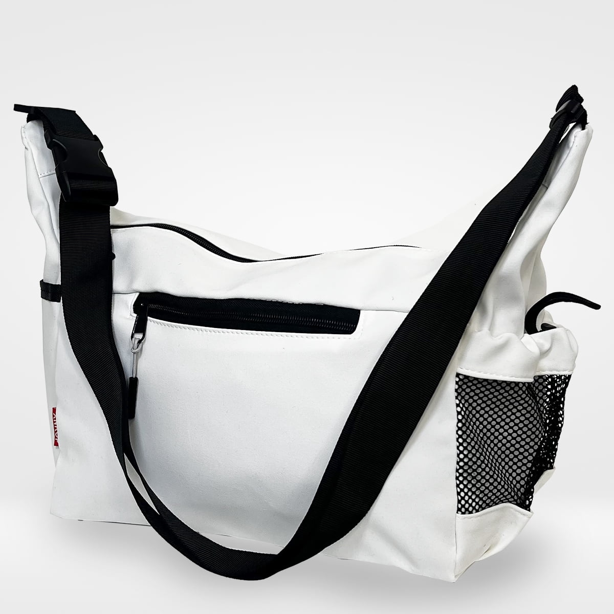Health Trak Women's 20 in Pockets Sports Duffel Bag, White, 1-Piece