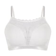thumbnail image 3 of Lace Bandeau Bra Top for Everyday Wear with Removable Straps Backless Vest for Layering and Comfort, 3 of 4