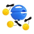 thumbnail image 1 of Entrenador de Pickleball y pelota de Pickleball con cordón portátil con mango Pickleball con 3 bolas amarillas, 1 of 8