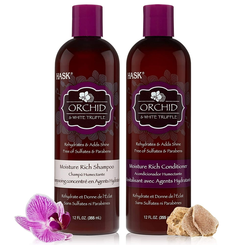 HASK ORCHID + WHITE TRUFFLE Shampoo and Conditioner Set