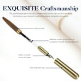 thumbnail image 4 of STONEGO Handcrafted Wood Fountain Pens - Elegant Vintage Design with Medium Nib, Includes 4 Ink Cartridges and Refillable Ink Converter, Perfect for Writing, Gifting, and Office Use, 4 of 7