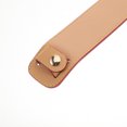 thumbnail image 2 of Almohadillas de cuero sintético para correas de hombro de mochila, fundas para cojines de correa de hombro para bolsos de mano, color caqui, 2 of 7