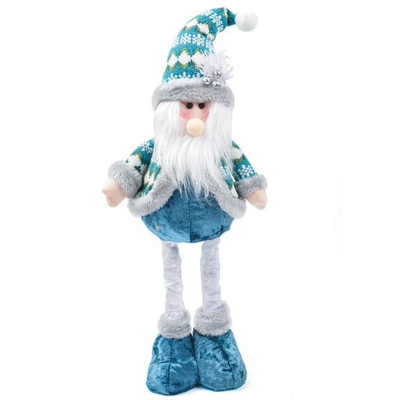 Matoen 19.6 Inch Large Size Christmas Figurine Telescopic Length Christmas Ornament Snowman Standing Home Decorations Doll Soft Door Window Table Tree Holiday Xmas Season Decor
