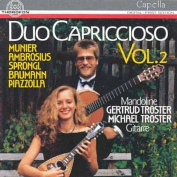 Duo Capriccioso - Works for Mandolin & Guitar Vol 2 - Music & Performance - CD