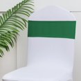 thumbnail image 3 of Paquete de 50 fundas para silla Gankar, color verde esmeralda con hebillas, 3 of 8