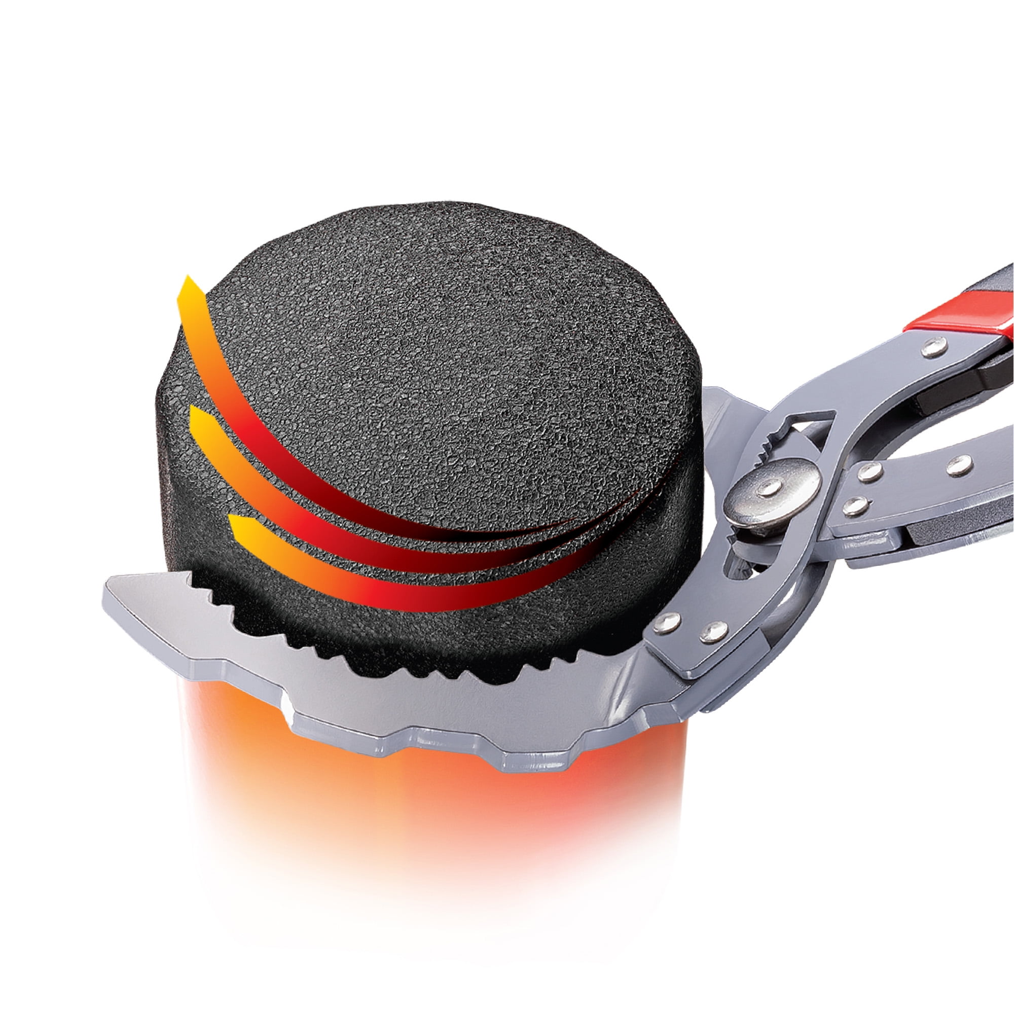 Powerbuilt Self-Adjusting Oil Filter Pliers with 30 Degree Angled Jaws - 942099
