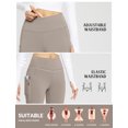 thumbnail image 4 of baleaf Womens Fleece Lined Leggings with 5 Pockets 27'' Thermal Beige S, 4 of 5