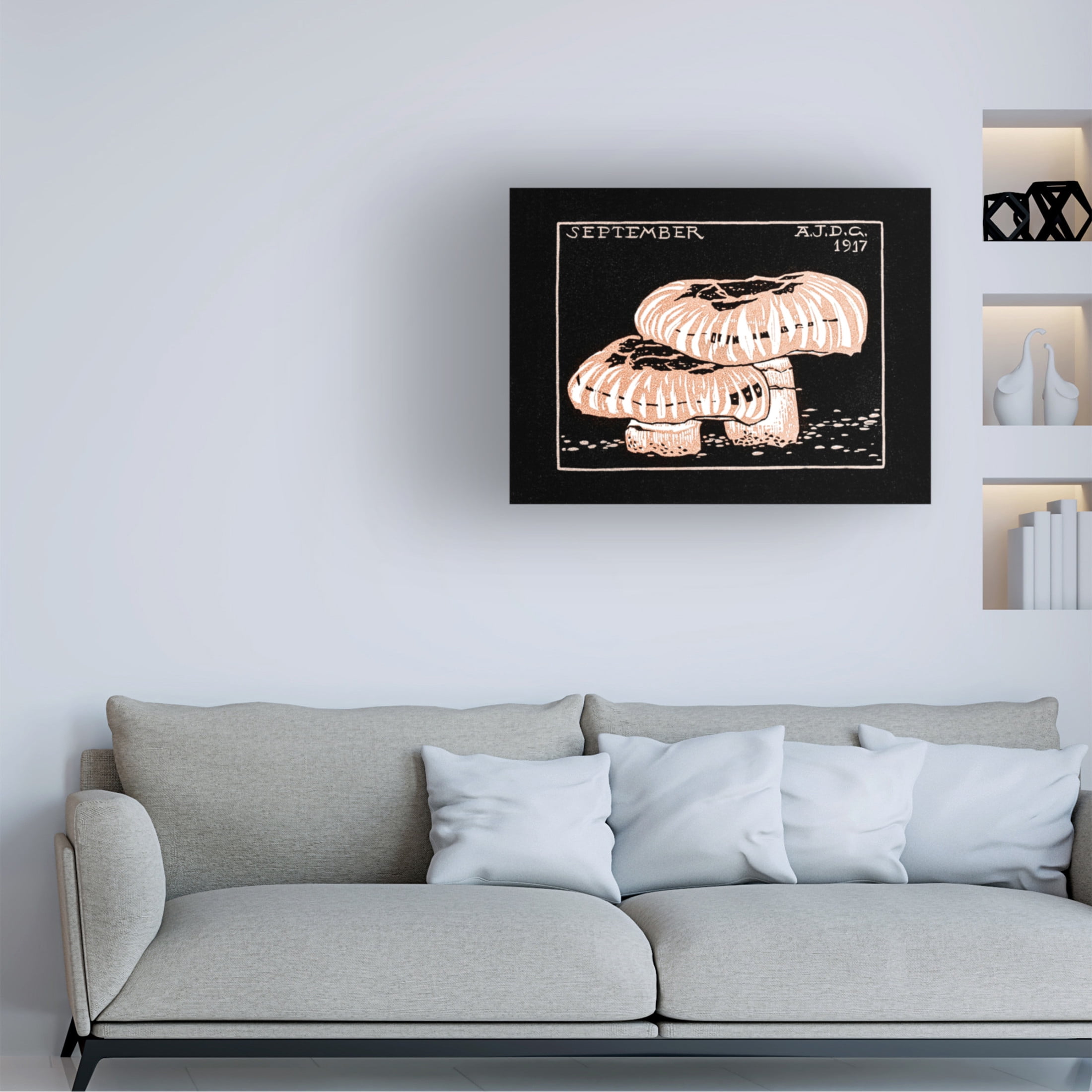 Trademark Fine Art Pictufy  September 1917 Canvas Wall Art