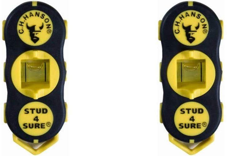 NEW CH Hanson 03040 Magnetic Stud Finder  2 Pack FREE SHIPPING 