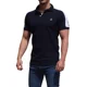 thumbnail image 3 of Playeras Polo John Leopard Ajuste Muscle Fit Muy Comodas 1, 3 of 6