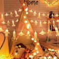thumbnail image 5 of 20 luces LED para habitación de niños, cadena de luces LED, astronauta, nave espacial, colgantes de cohetes, luces para fiestas navideñas, ventana de pared, decoración para habitación de niños o, 5 of 5