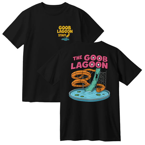 Caseoh Goob Lagoon Staff Cotton T-shirt Women Men Short Sleeve Crewneck Casual Streetwear Tee